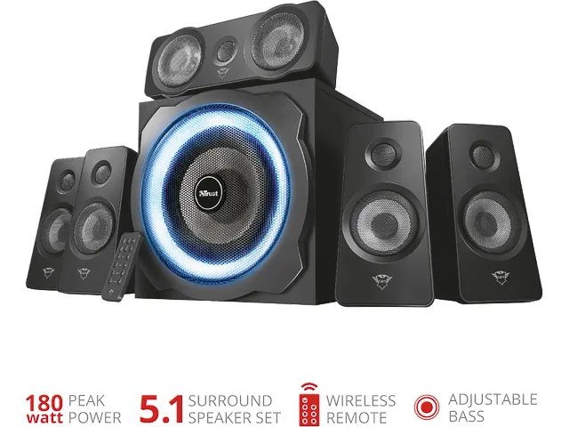 TRUST GXT658 TYTAN 5.1 LAUTSPRECHER SET