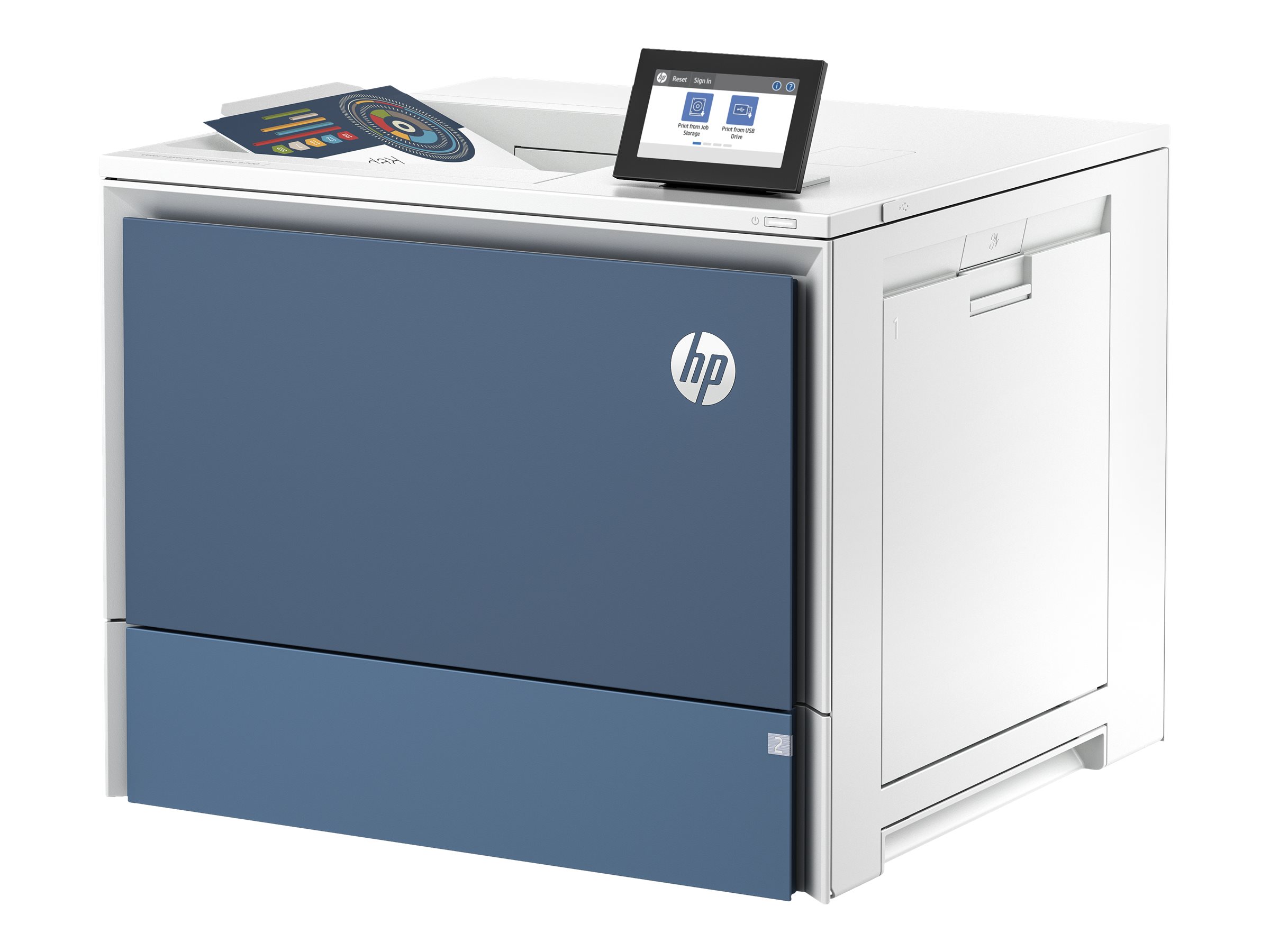 HP Color LaserJet Enterprise 6700dn - Drucker - Farbe - Duplex - Laser - A4/Legal - 1200 x 1200 dpi - bis zu 52 Seiten/Min. (einfarbig)/
