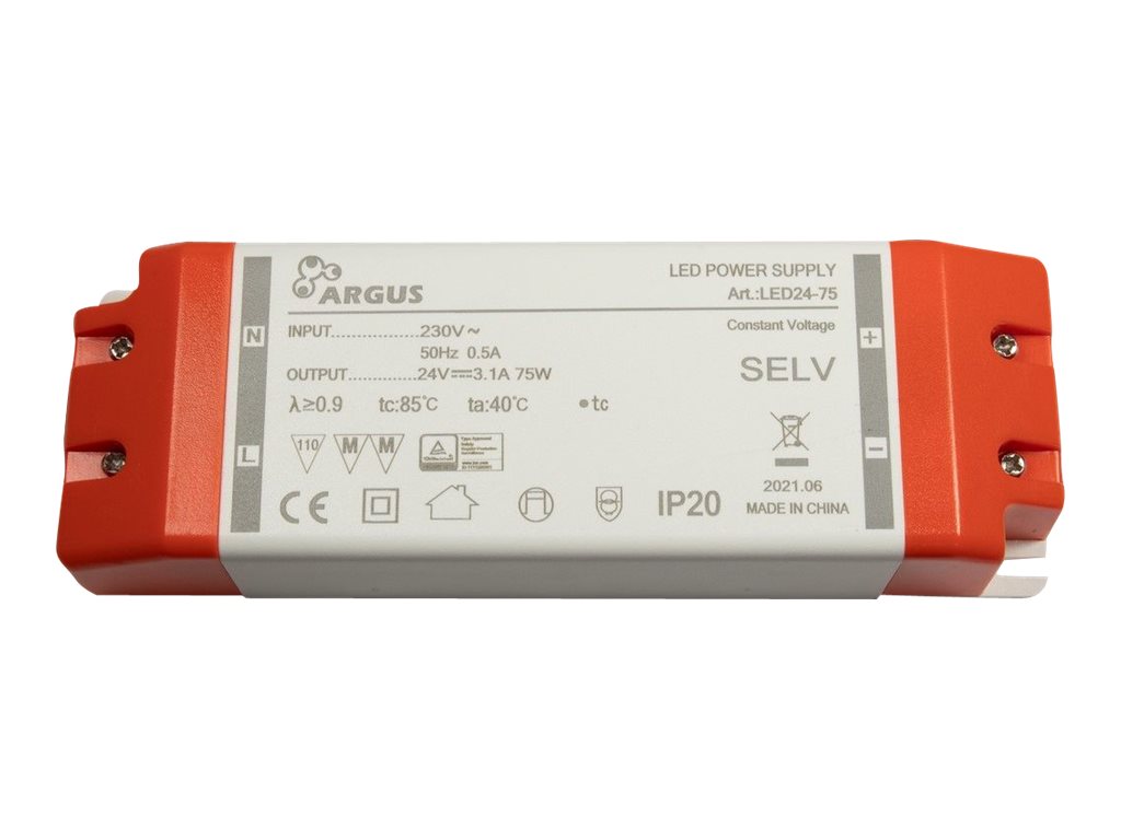 Inter-Tech Argus LED24-75 - LED-Treiber - 75 Watt - 3100 Inter-Tech Argus LED24-75 - LED-Treiber - 75 Watt - 3100
