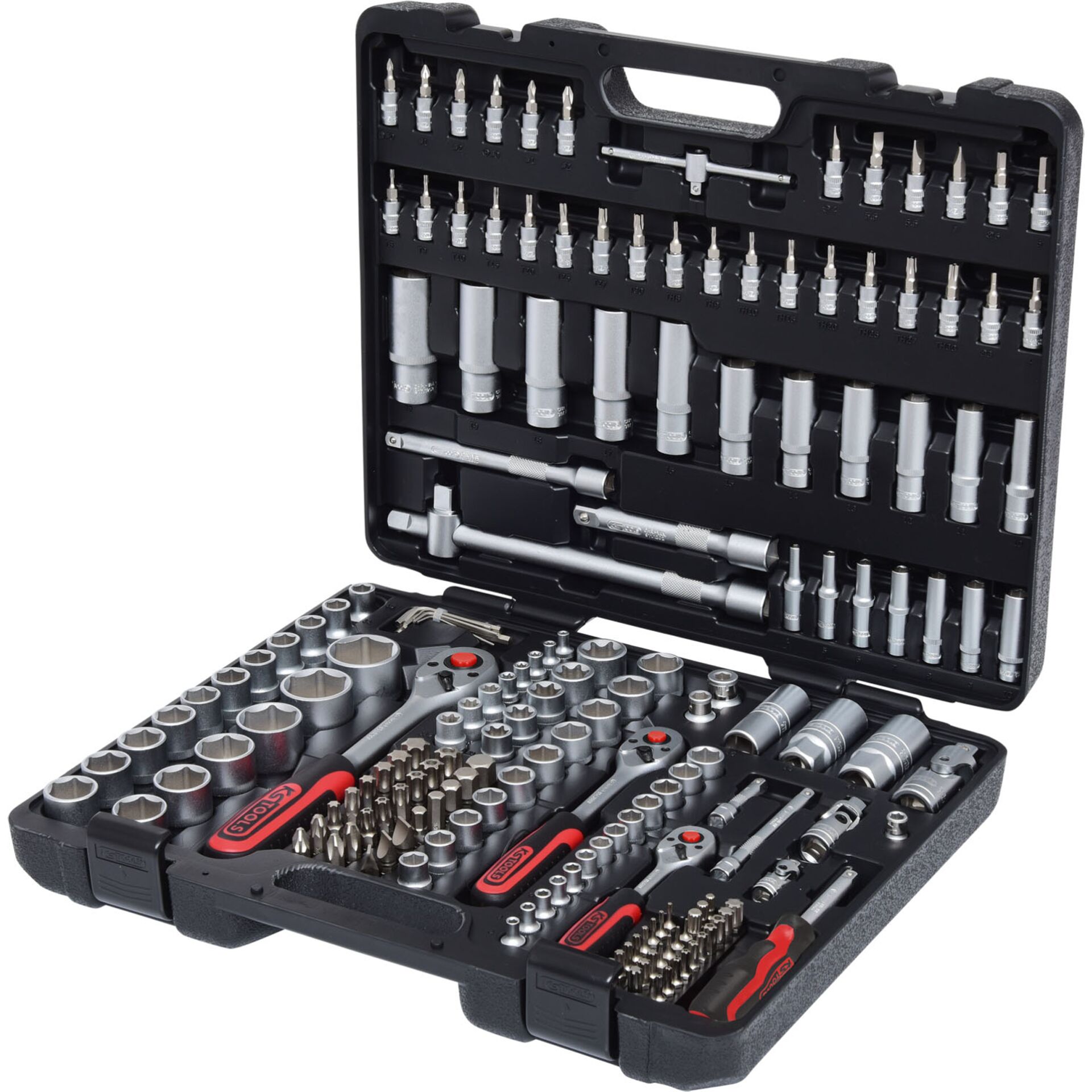 KS Tools 1/4 +3/8 +1/2 Steckschlüssel 179-tlg 917.0779
