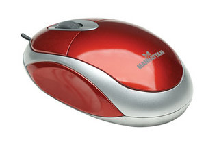 Manhattan 176880 Maus USB Typ-A Optisch 1000 DPI