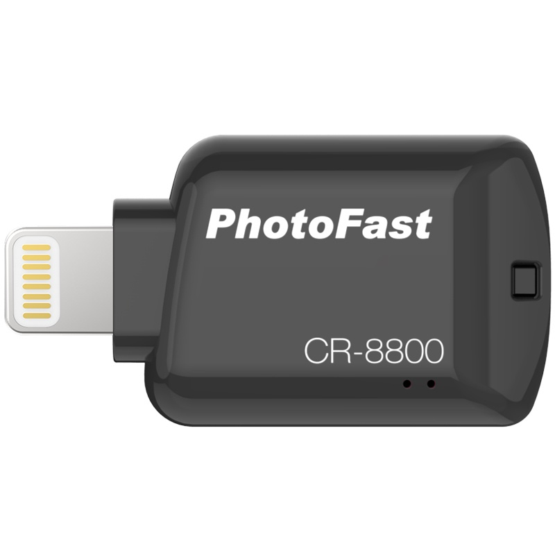 Photofast CR-8800 Kartenleser Lightning Schwarz