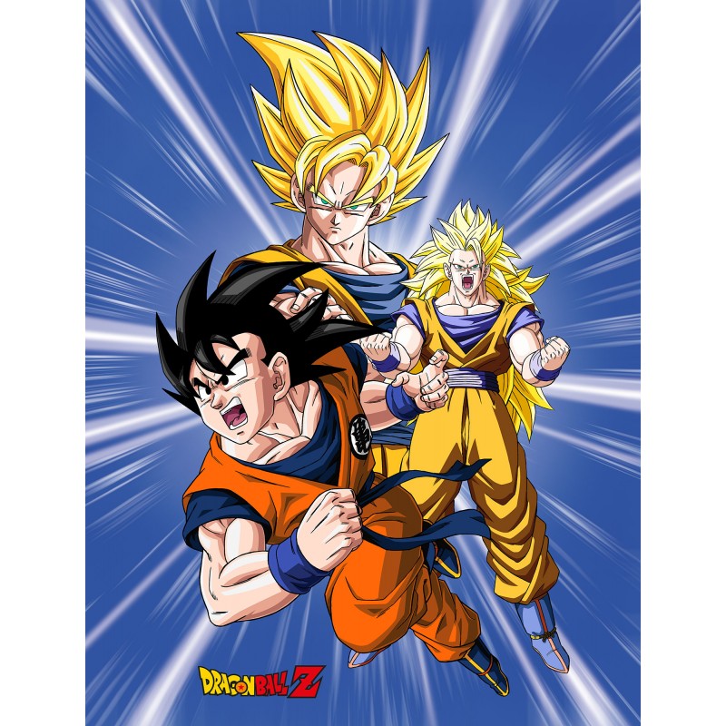 Dragonball Z - Fleecedecke 130 x 170 cm
