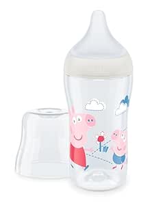 NUK Perfect Match Peppa Pig PP Flasche 260ml, weiß