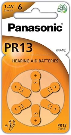 V13/PR48 (PR13) Batterie, 6 Stk. Blister