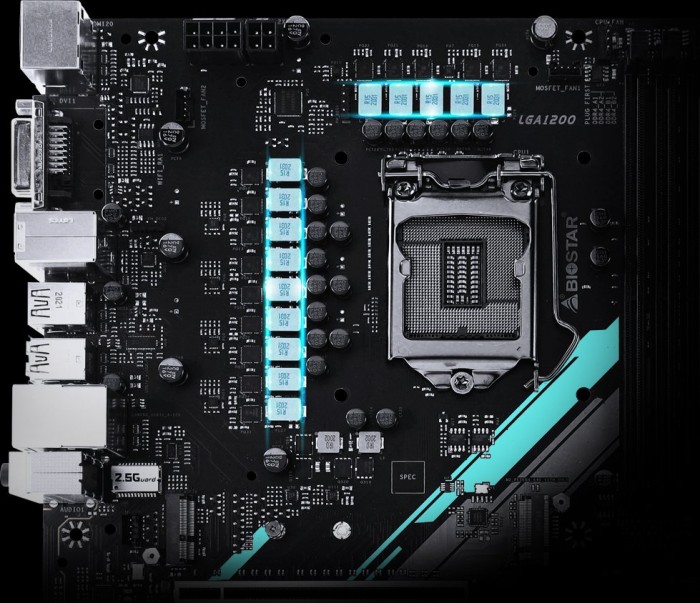 Biostar Z590GTA - Motherboard - ATX - LGA1200-Sockel - Z590 Chipsatz - USB 3.2 Gen 1, USB 3.2 Gen 2, USB-C Gen 2x2 - 2.5 Gigabit LAN - Onboard-Grafik (CPU erforderlich)