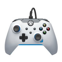 PDP Kabelgebundener Controller: Ion White Für Xbox Series X|S, Xbox One und Windows 10/11