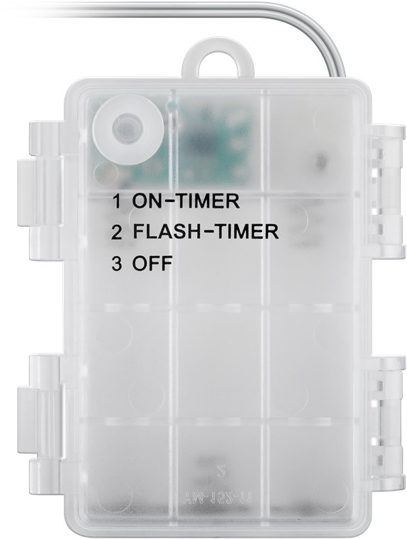 80er LED-Lichterkette "Sterne"