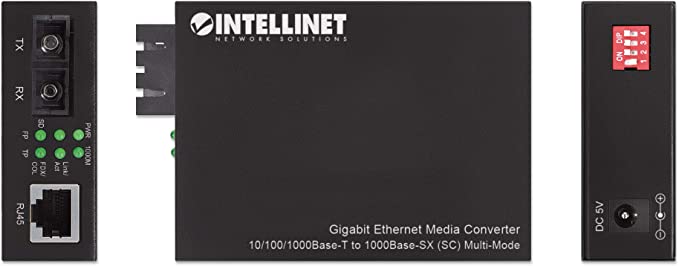 Intellinet 508544 Netzwerk Medienkonverter 850 nm Multi-Modus Intellinet 508544 Netzwerk Medienkonverter 850 nm Multi-Modus