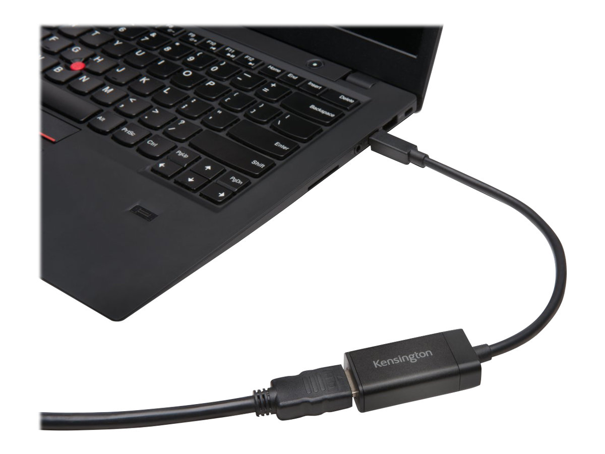 Kensington VM4000 4K Video Adapter - Video- / Audio-Adapter - Mini DisplayPort (M)