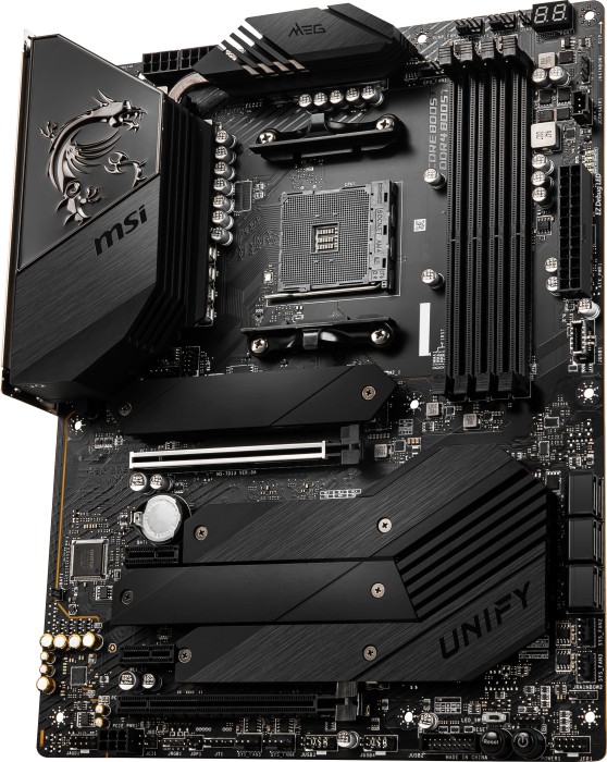 MSI MEG B550 UNIFY - Motherboard - ATX - Socket AM4 - AMD B550 Chipsatz - USB-C Gen2, USB 3.2 Gen 1, USB 3.2 Gen 2 - 2.5 Gigabit LAN, Wi-Fi, Bluetooth - Onboard-Grafik (CPU erforderlich)