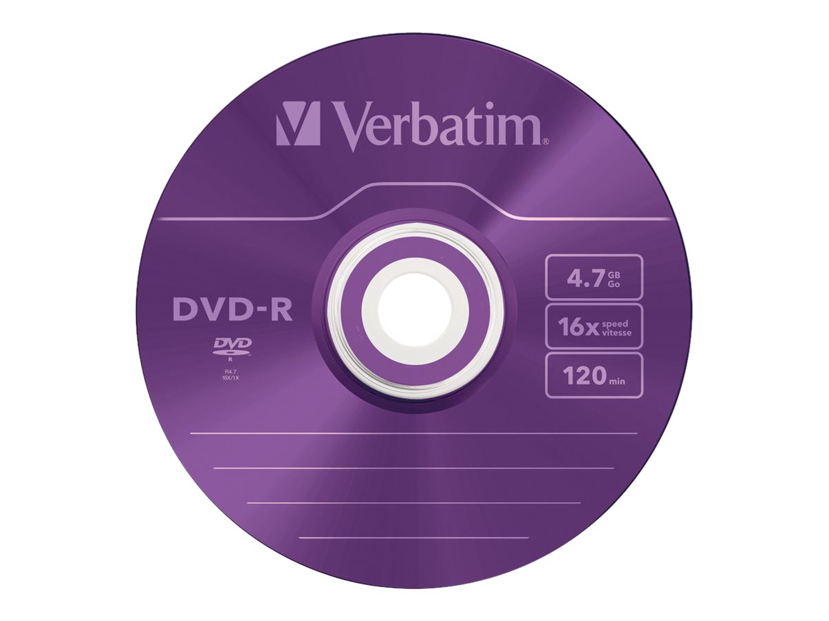 Verbatim DVD-R Colour 4,7 GB 5 Stück(e) Verbatim DVD-R Colour 4,7 GB 5 Stück(e)