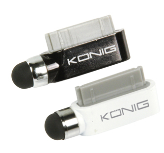 König CS2STYLA100 Eingabestift Schwarz, Weiß