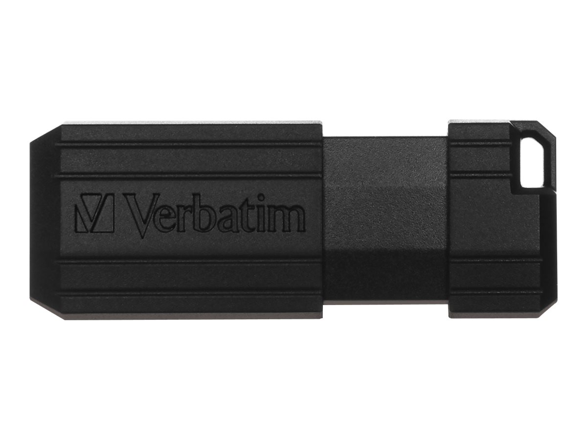 Verbatim PinStripe - USB-Stick 32 GB - Schwarz