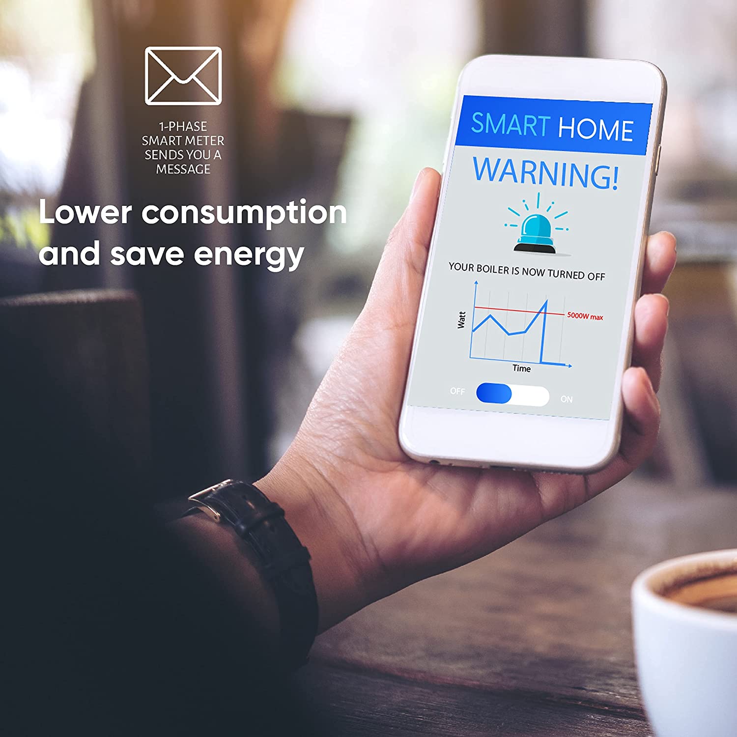 Qubino Smart Meter - Leistungsmesser - kabellos