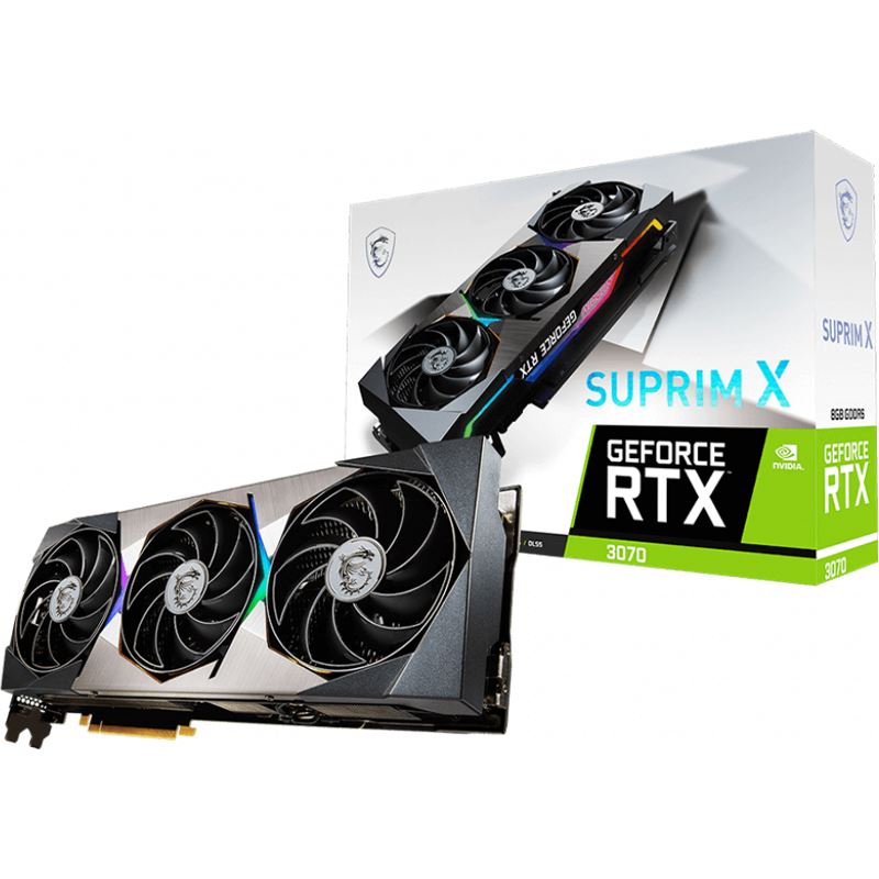 MSI RTX3070 SUPRIM X LHR                    8GB GDDR6 HDMI 3xDP