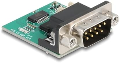 DELOCK USB auf RS-232 Konverter Pfostenstecker zu Kabel 30cm