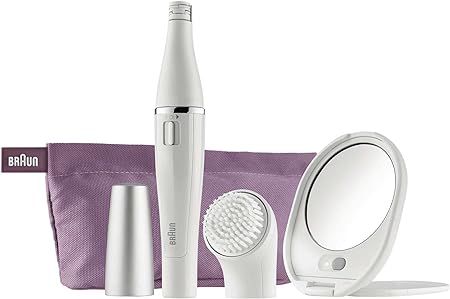 Braun SE830 Face - Weiß - 10 Pinzette - Kinn - Stirn - Oberlippe - Depilation - Exfoliation - 0,02 mm - 282 g