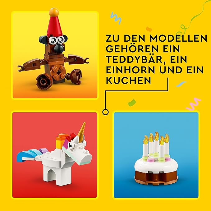 LEGO Classic 11029 Party Kreativ-Bauset