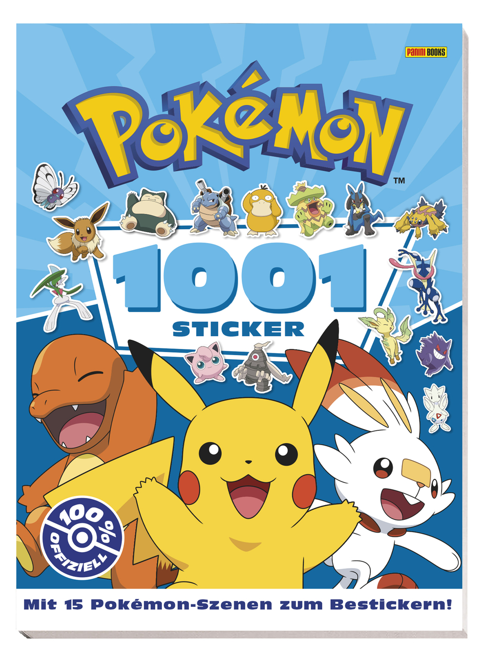 Pokémon: 1001 Sticker - Stickerbuch
