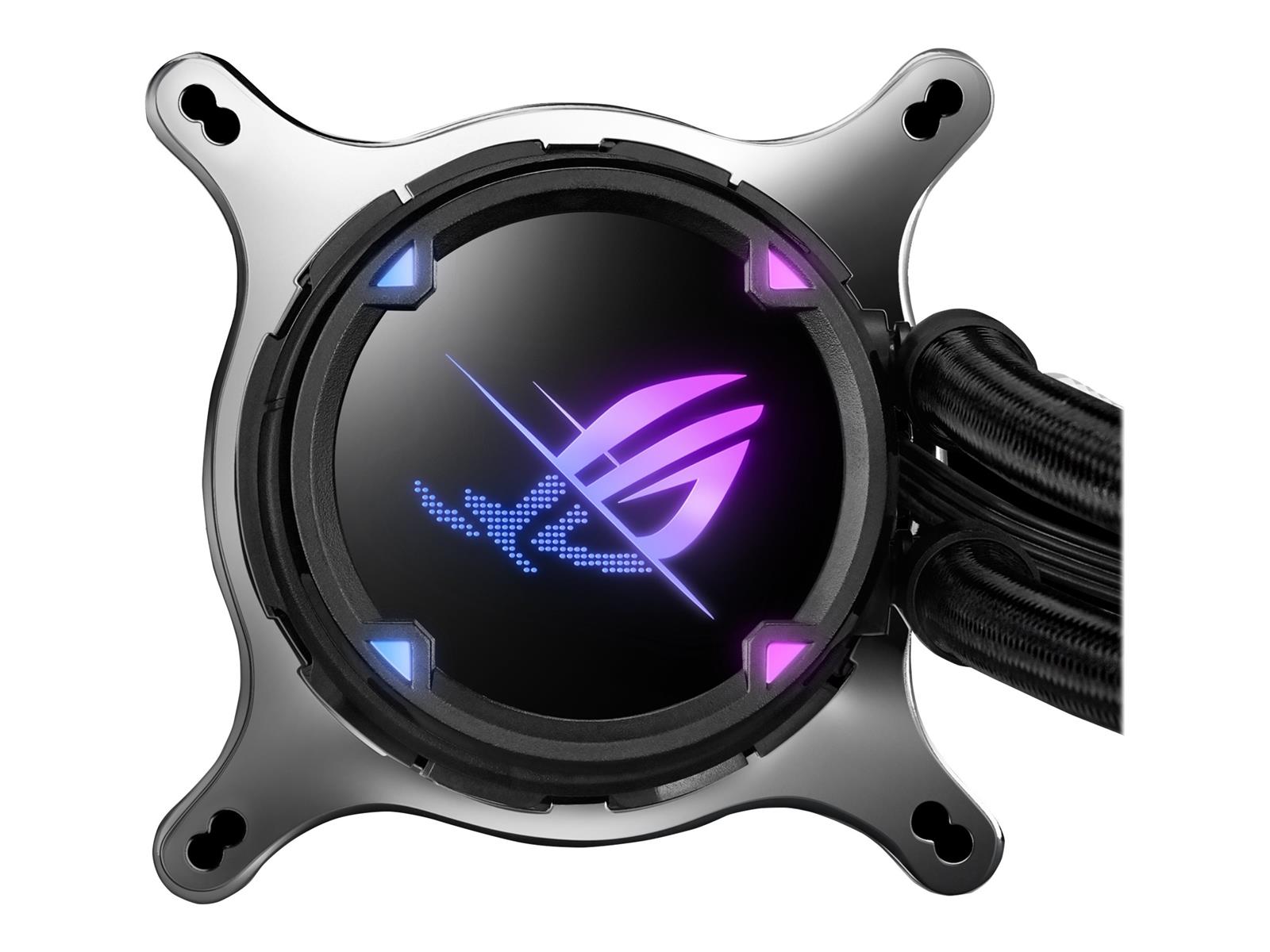 ASUS ROG STRIX LC II 360 ARGB - Prozessor-Flüssigkeitskühlsystem - Kühlergröße: 360 mm - (für: LGA1156, LGA1155, LGA2011, LGA1150, LGA2011-3, LGA1151, AM4, LGA2066, TR4, LGA1200, LGA1152, LGA1700)