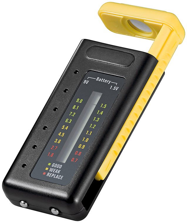 LCD-Batterietester
