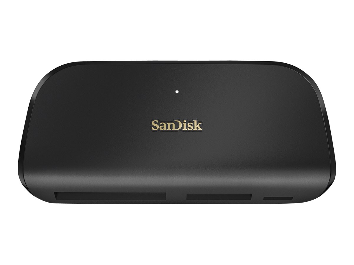 SanDisk ImageMate PRO USB-C Kartenleser USB 3.2 Gen 1 (3.1 Gen 1) Type-C Schwarz