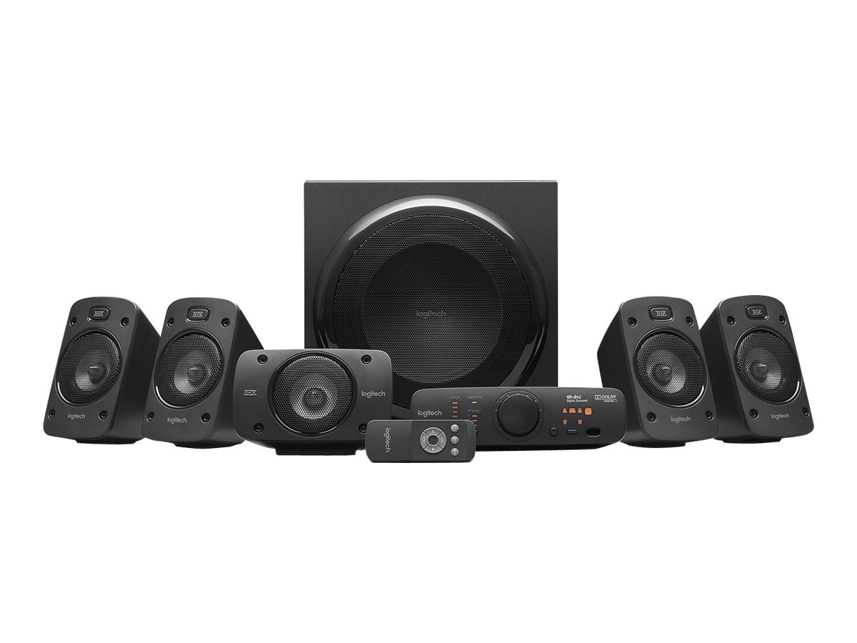 Logitech 980-000468 Lautsprecherset 500 W Universal Schwarz 5.1 Kanäle 67 W