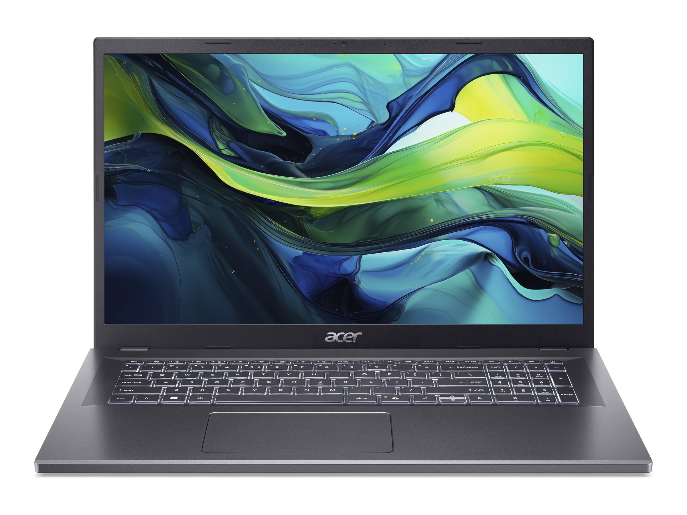 Acer Aspire A17-51M-74TB Intel Core 7 150U Laptop 43,9 cm (17.3") Full HD 16 GB LPDDR5-SDRAM 1 TB SSD Wi-Fi 6E (802.11ax) eShell Grau Acer Aspire A17-51M-74TB Intel Core 7 150U Laptop 43,9 cm (17.3") Full HD 16 GB LPDDR5-SDRAM 1 TB SSD Wi-Fi 6E (802.11ax) eShell Grau