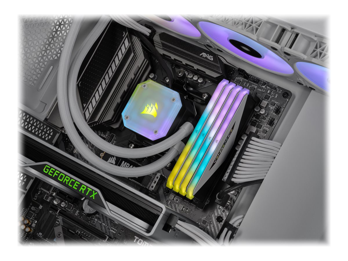 Corsair Vengeance RGB RT - DDR4 - Kit - 32 GB: 2 x 16 GB Corsair Vengeance RGB RT - DDR4 - Kit - 32 GB: 2 x 16 GB
