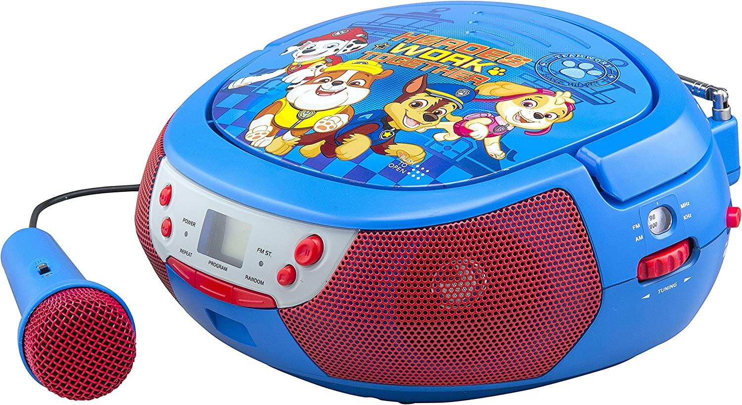 eKids PW-430 Boombox Patrol blau