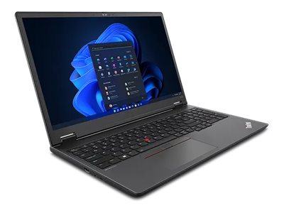 Lenovo ThinkPad P16v Gen 1 21FE - 180°-Scharnierdesign - AMD Ryzen 9 Pro 7940HS / 4 GHz - AMD PRO - Win 11 Pro - RTX 2000 Ada - 32 GB RAM - 1 TB SSD TCG Opal Encryption 2, NVMe, Performance - 40.6 cm (16")