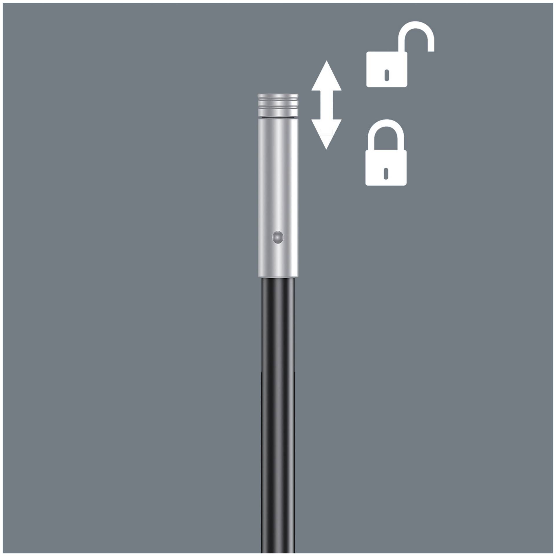 Wera 393 S Bits-Handhalter extra Slim m. flexiblem Schaft