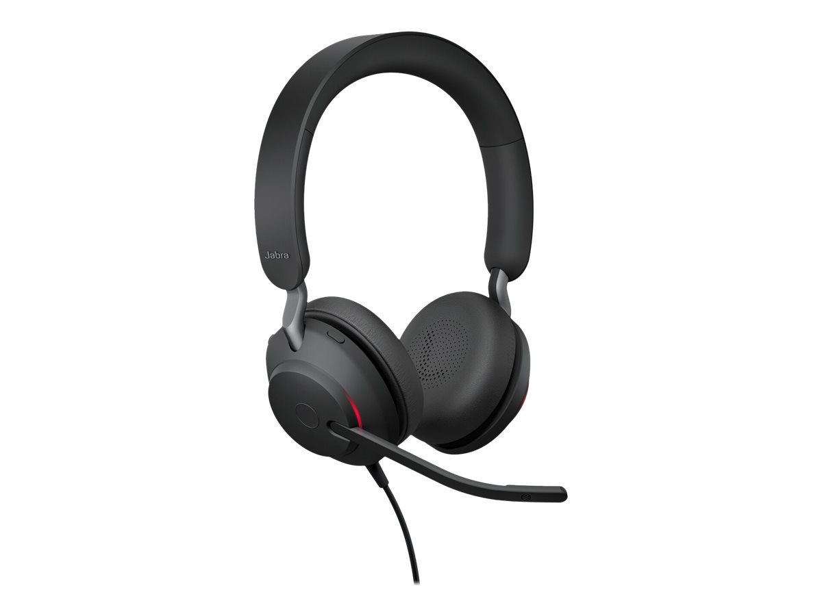 Jabra Headset Evolve2 40 SE USB-A UC Stereo schnurgebunden