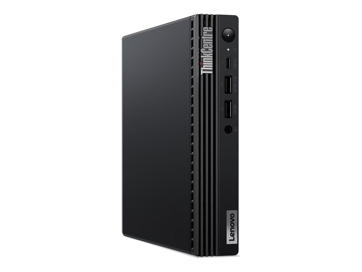 Lenovo ThinkCentre M70q Gen4 12E3 - Mini - Core i5 13400T / 1.3 GHz - RAM 16 GB - SSD 512 GB - TCG Opal Encryption 2, NVMe - UHD Graphics 730 - 1GbE, Wi-Fi 6E - WLAN: Bluetooth 5.1, 802.11a/b/g/n/ac/ax (Wi-Fi 6E)