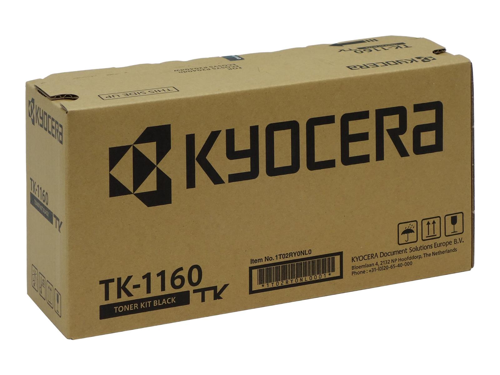 KYOCERA TK-1160 Tonerkartusche 1 Stück(e) Original Schwarz