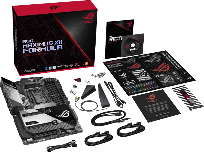 ASUS ROG MAXIMUS XII FORMULA Intel Z490 LGA 1200 ASUS ROG MAXIMUS XII FORMULA Intel Z490 LGA 1200