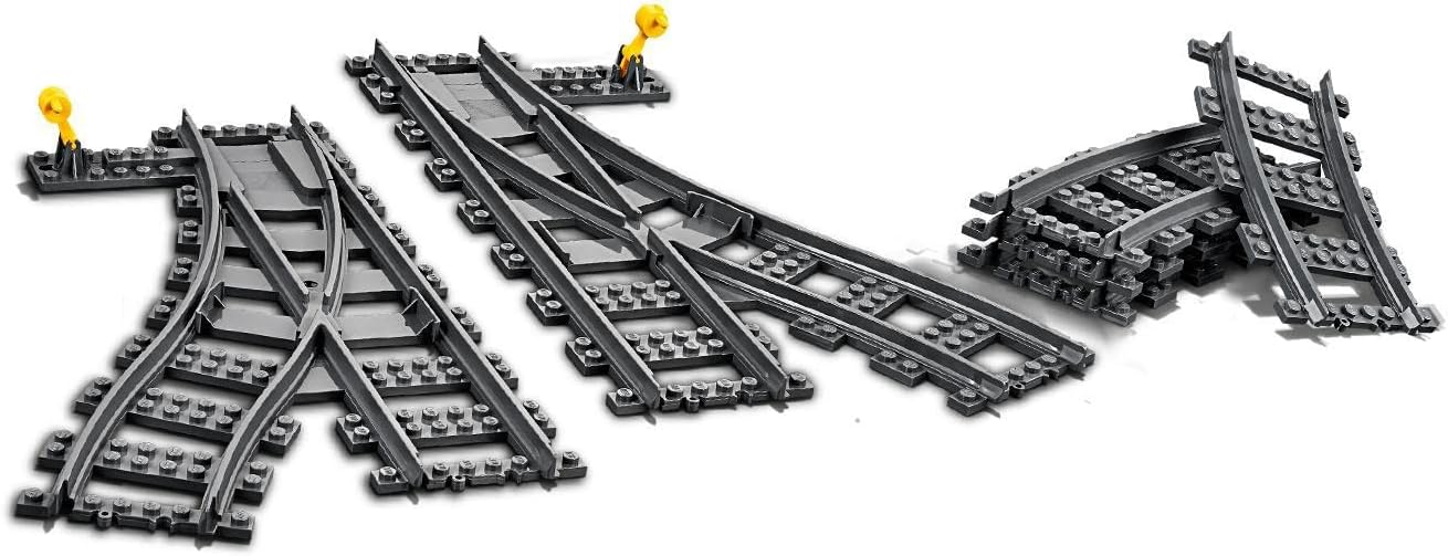 LEGO® City Eisenbahn 60238 - Weichen (8 Teile) LEGO® City Eisenbahn 60238 - Weichen (8 Teile)