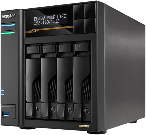 Asustor Lockerstor 4 Gen3 AS6804T 4-Bay Asustor Lockerstor 4 Gen3 AS6804T 4-Bay