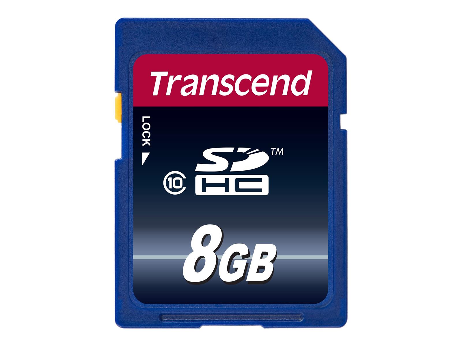Transcend TS8GSDHC10 Speicherkarte 8 GB SDHC NAND Klasse 10