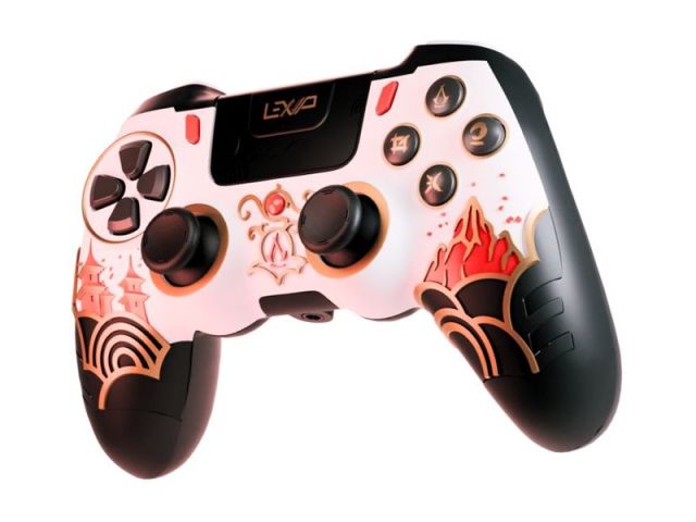 Lexip Assassin’s Creed Shadows – X Ubisoft Schwarz, Gold, Rot, Weiß Bluetooth/RF/USB Gamepad Analog / Digital Android, Nintendo Switch, PC, PlayStation 4