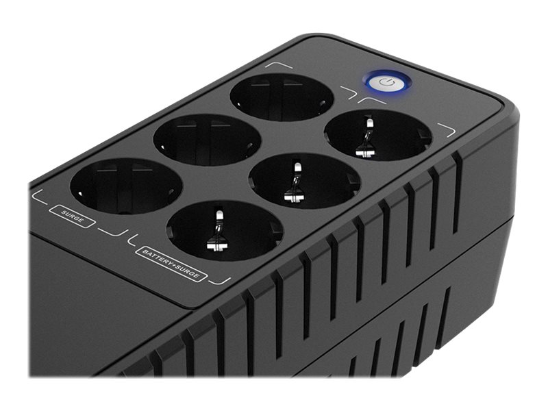 Conceptronic ZEUS05E Unterbrechungsfreie Stromversorgung (USV) Standby (Offline) 0,65 kVA 360 W 6 AC-Ausgänge