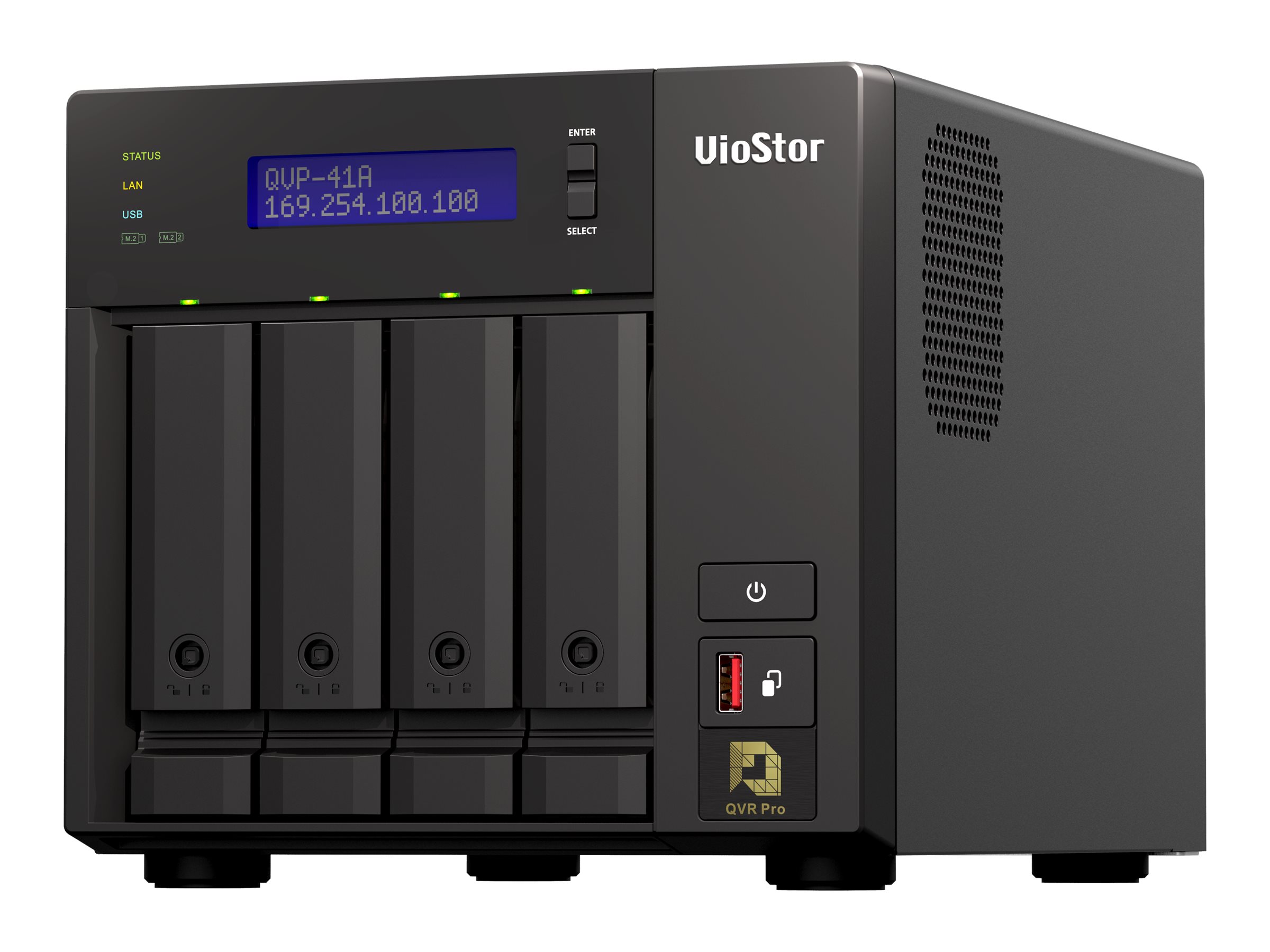 QNAP QVP-41A - NVR - 8 Kanäle - netzwerkfähig