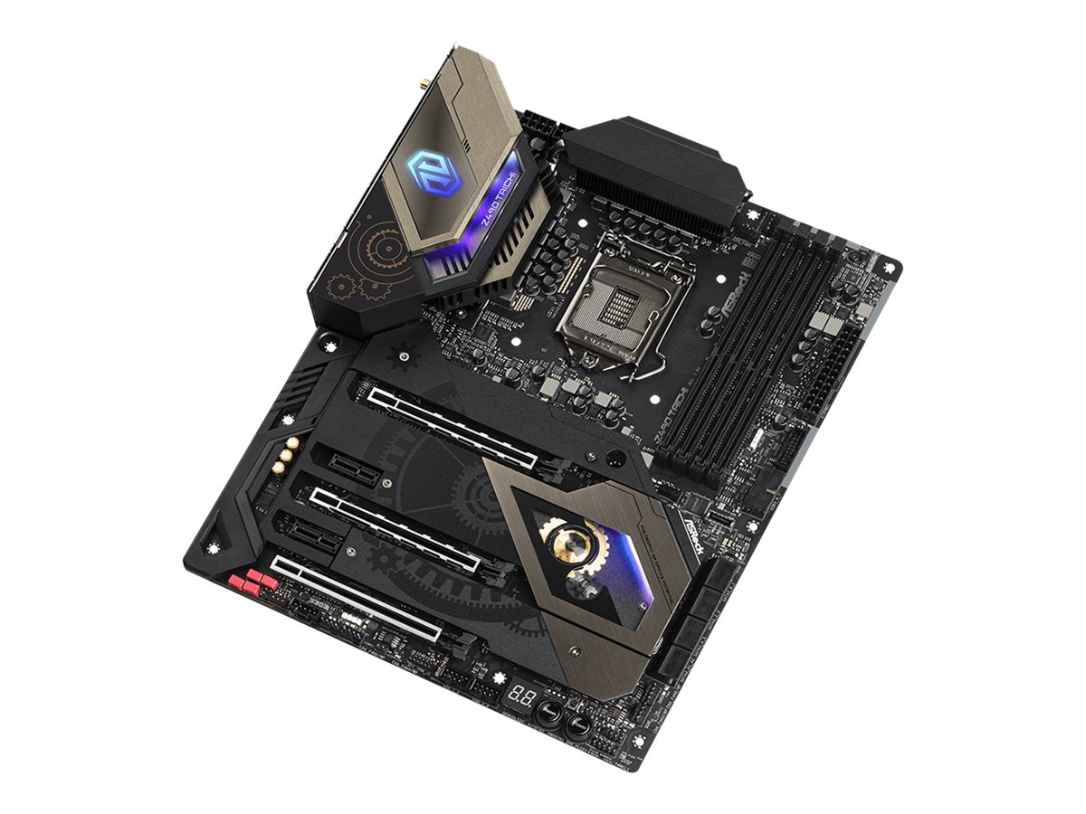 ASRock Z490 Taichi - Motherboard - ATX - LGA1200-Sockel - Z490 Chipsatz - USB-C Gen2, USB 3.2 Gen 1, USB 3.2 Gen 2, USB-C Gen 2x2 - Gigabit LAN, 2.5 Gigabit LAN, Wi-Fi, Bluetooth - Onboard-Grafik (CPU erforderlich)