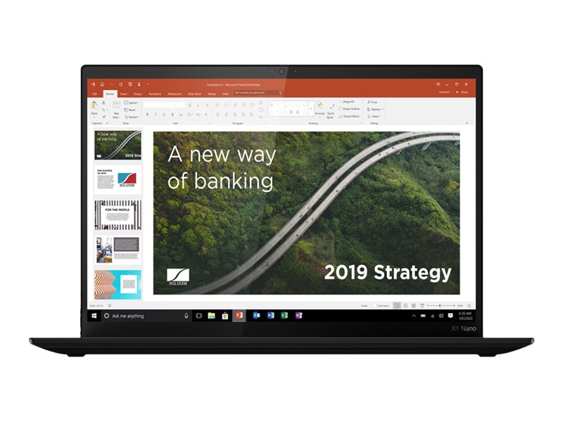 Lenovo ThinkPad X1 Nano Gen 1 20UN - Core i7 1160G7 / 2.1 GHz - Evo - Win 10 Pro 64-Bit - Iris Xe Graphics - 16 GB RAM - 1 TB SSD NVMe - 33 cm (13")