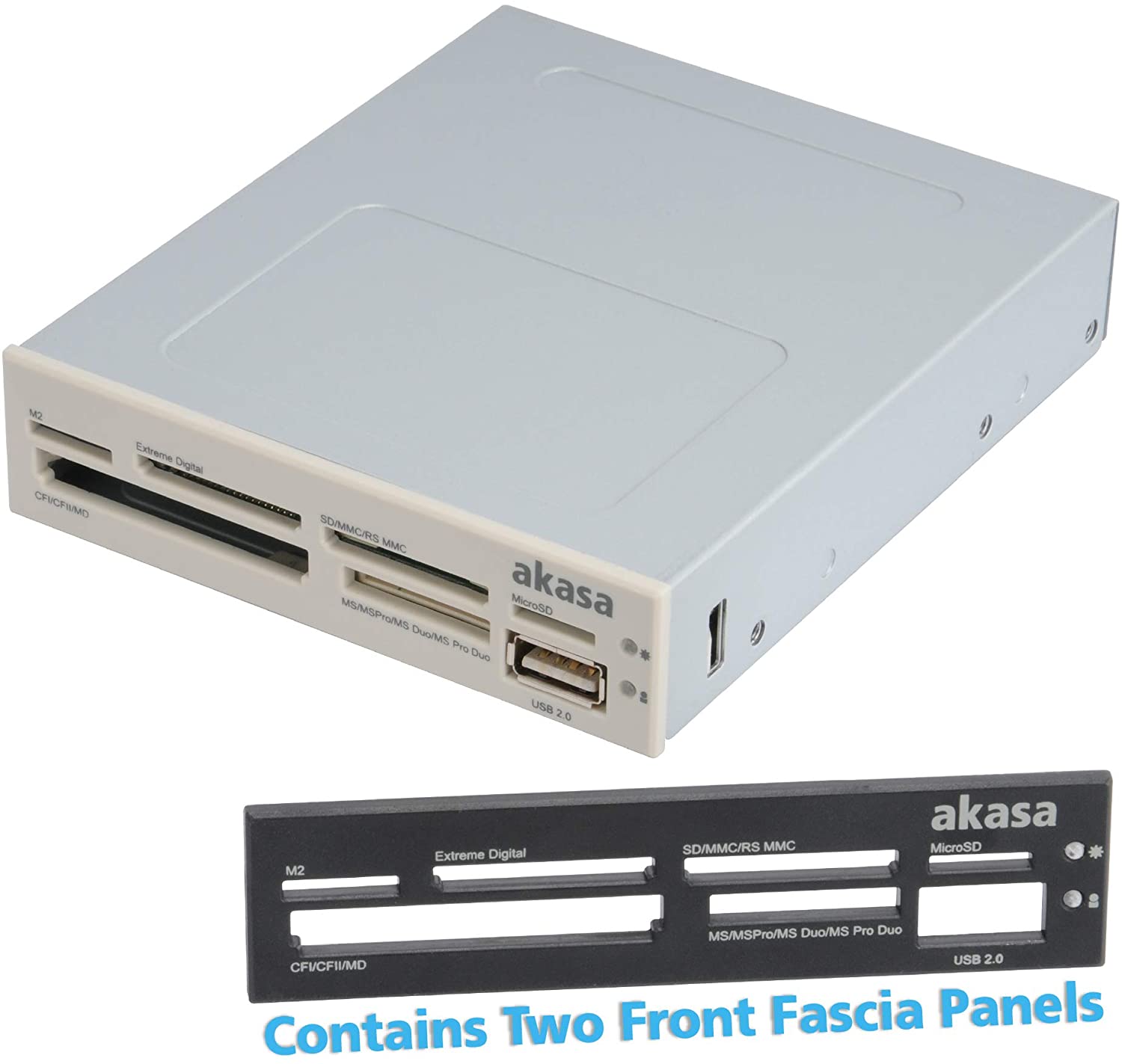 Akasa AK-ICR-07 Kartenleser USB 2.0 Eingebaut Akasa AK-ICR-07 Kartenleser USB 2.0 Eingebaut