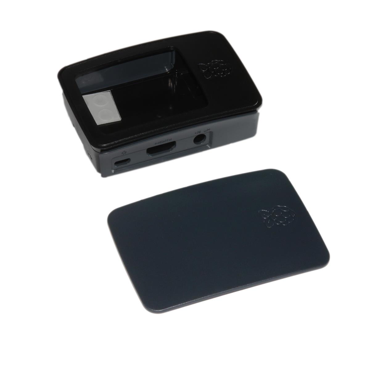 Raspberry Pi Pi - Hülle - ABS-Kunststoff - Grau, Schwarz