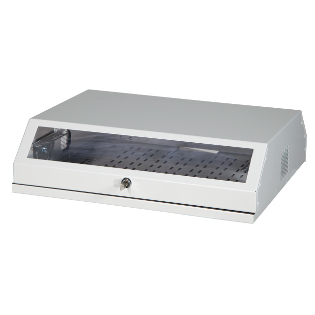 EFB Elektronik 691703V Rack 8U Wandmontiertes Regal Weiß