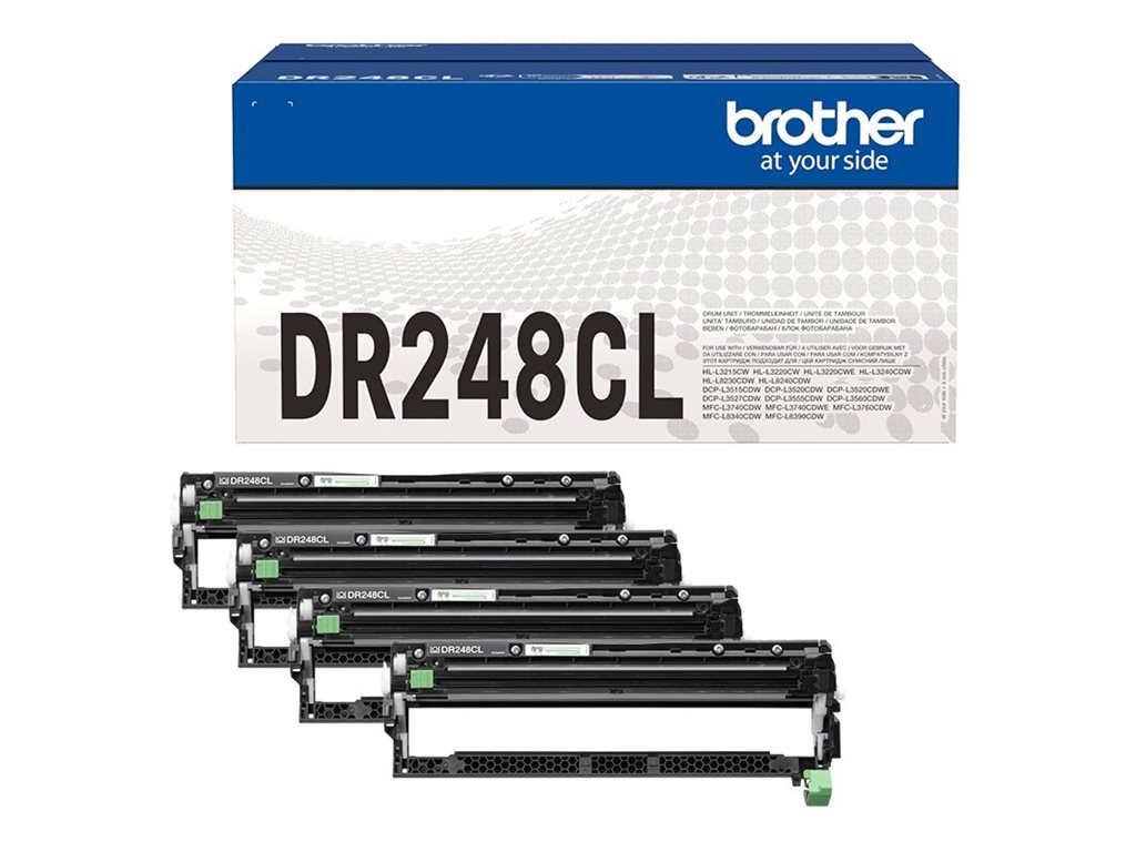 Brother DR-248CL Drucker-Trommel Original 4 Stück(e) Mehrfachverpackung