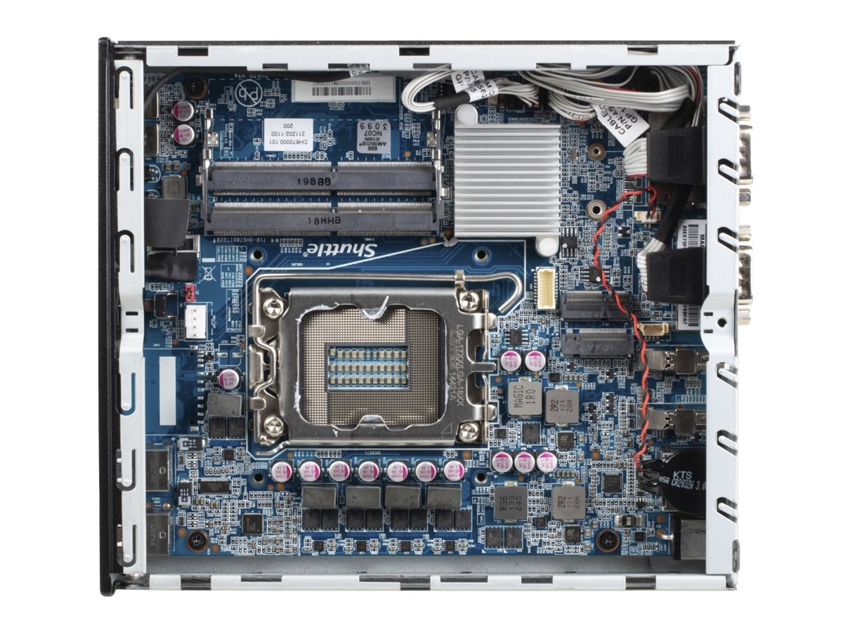 Shuttle XPC slim DH670V2 - Barebone - Slim-PC Shuttle XPC slim DH670V2 - Barebone - Slim-PC